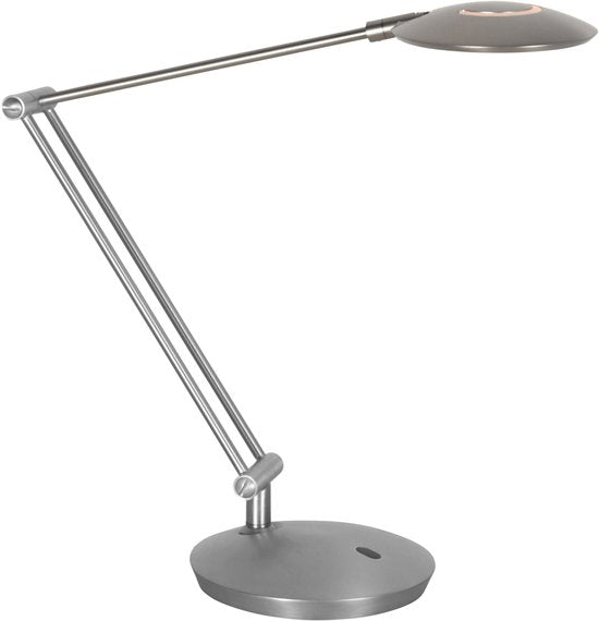 Steinhauer Exclusive - tafellamp - Zenith2 - staal - kunststof metaal - bureaulamp - LED - 4393ST