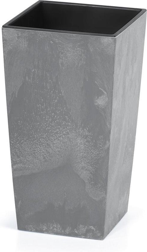 Deuba Bloempot beton look antraciet 49L