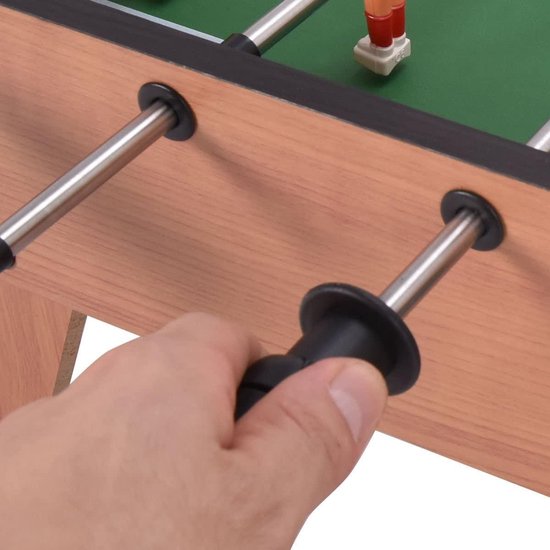 Tafelvoetbalspel - 68,58cm - Bruin - 16-delig - Tafelvoetbal