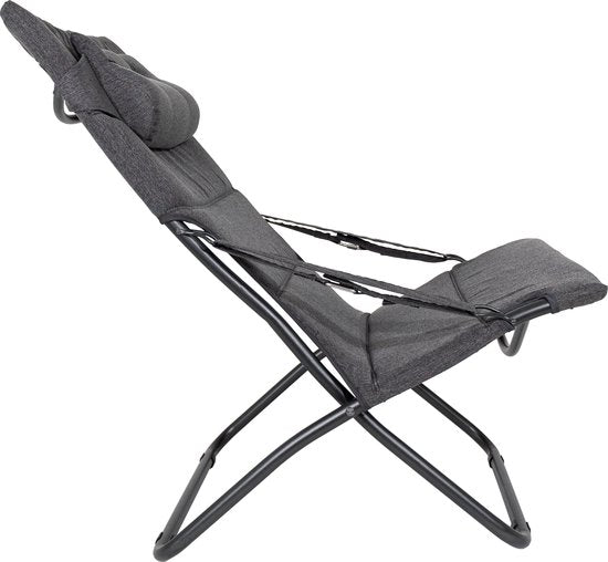 Crespo - Loungestoel - AP/263 - Tex-Supreme - Grijs