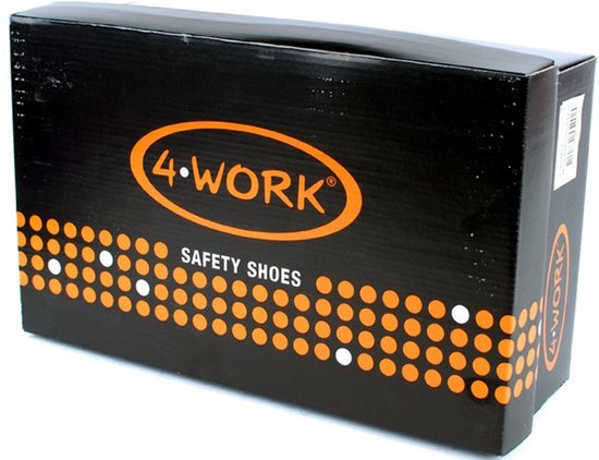 4WORK 4W12 Zwart Hoge Werkschoenen S3