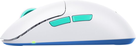 Cherry Xtrfy M8 Wireless Gamingmuis – Wit – 55 gram – Draadloos met 1 ms Reactietijd