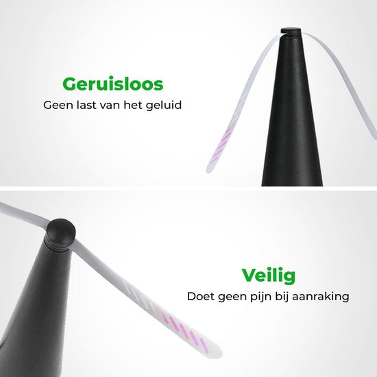 VerminBuster Vliegenverjager voor op tafel - Ecologisch en veilig - Wespenverjager - Vliegenvanger - Vliegenval