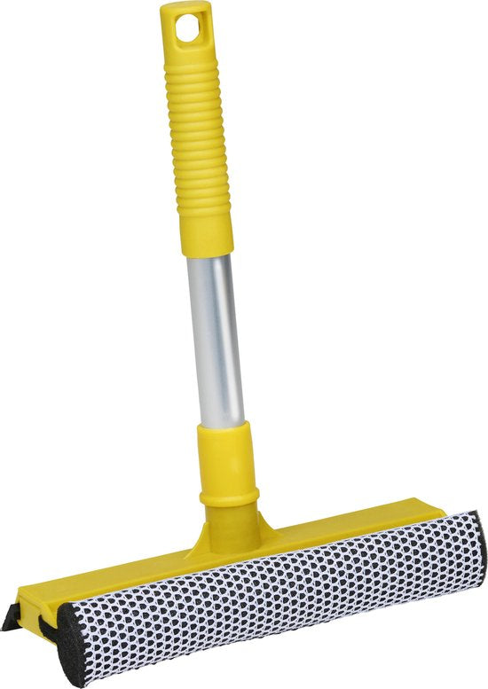 Dunlop Autoruitenreiniger - Raamwisser en Schrobber - Telescopische Steel - Autoaccessoires
