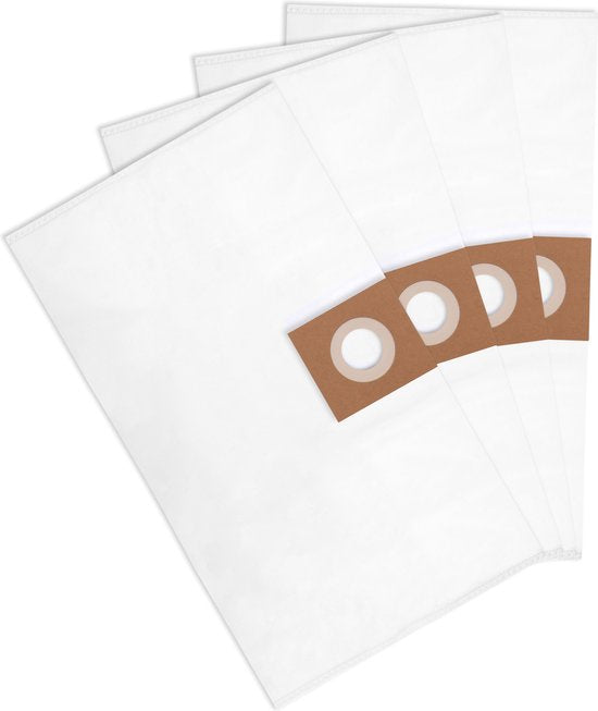 VONROC Stofzuigerzakken synthetisch voor VONROC VC504AC, VC506AC & VC509AC – 4 stuks