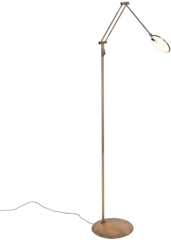 Steinhauer Exclusive - vloerlamp - Zenith2 - brons - kunststof metaal - designlamp - LED - 4391BR