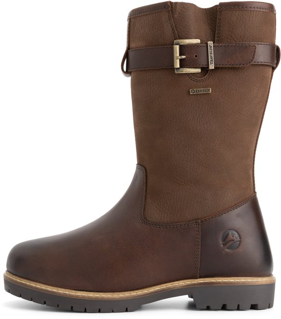 Travelin' Vadso Dames - Outdoorlaarzen - Waterdicht - Donkerbruin - Maat 39
