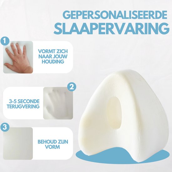 Softsie Kniekussen Voor in Bed - Beenkussen - Orthopedisch Kniekussens - Knie Kussen - Zijslaapkussen