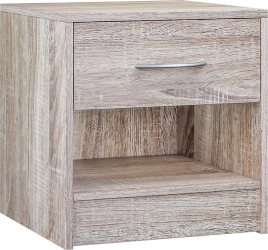 Casaria Nachtkastje - Lade Hout 41x39x28cm - Eiken