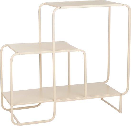 Mica Decorations Jules Wandkast - L70 x B30 x H76 cm - Metaal - Lichtbruin