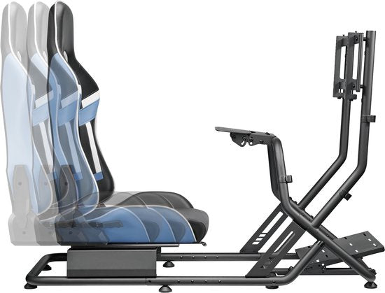 Racestoel cockpit simulator - volledig verstelbaar - racestoel