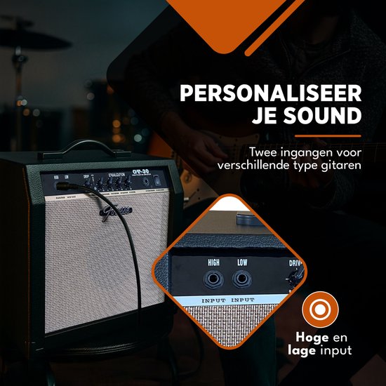 Finesse Versterker Elektrische Gitaar PRO - Versterkers - Gitaarversterker - Audio