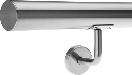 Monzana Trapleuning - RVS 4,2x100cm - Zilver