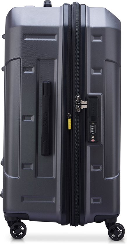 Delsey Paris Rempart Uitschuifbare Trolley 73 cm – Expandable – 96 L – 41,5 x 73 x 37/40 cm – Antraciet Donkergrijs