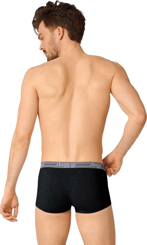 Sloggi Heren Boxershorts - 2-Pack - Stretch - Comfort Fit - Grijs - XXL