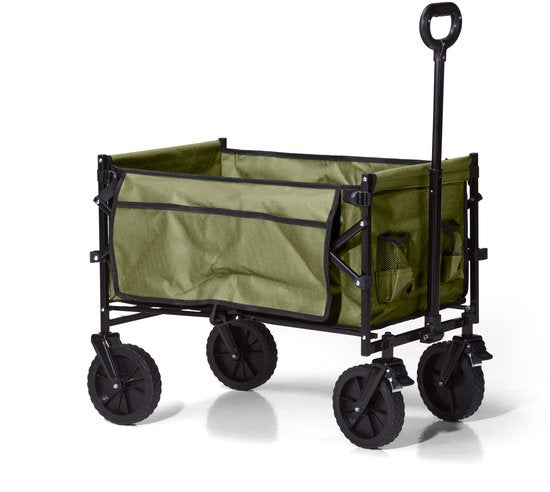 Bolderkar – XL – Opvouwbaar – 100L – Groen