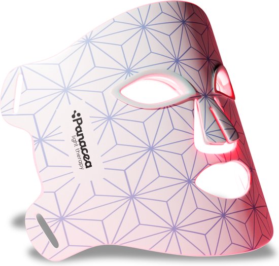 Panacea Red Light therapy - LED Gezichtsmasker - Huidverzorging - Acne - Collageen - 520 LED lamps- Quattro Chip Technologie