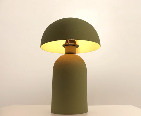 Light & Living - tafellamp - Tolima - groen - metaal - bureaulamp - E27 - 1894964