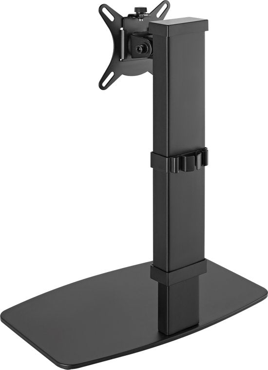 VDD Gaming - Monitorstandaard - Zwart - 27x27x118 cm