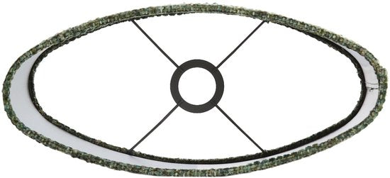 Light & Living - kap - Osire - groen - textiel - E27 - 3838975