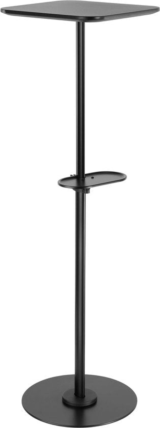 VDD - Beamer Statief - Beamer Beugel - Beamer Standaard - Projector Statief - Beamer Houder - Beamer Tafel - mediaplank - zwart