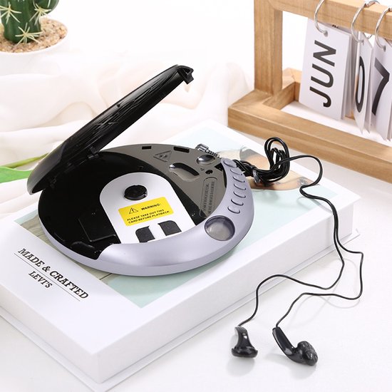 Denver Discman - Draagbare CD & MP3 speler - Anti shock - Inclusief oordopjes - DMP391