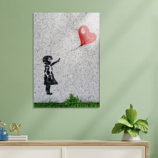 Bozeman Decoratief gehard glas schilderij | 100% GEHARD GLAS | 50 x 70 cm - Asir Group - Wanddecoratie - Multicolor - Glas - Wanddecoratie -
