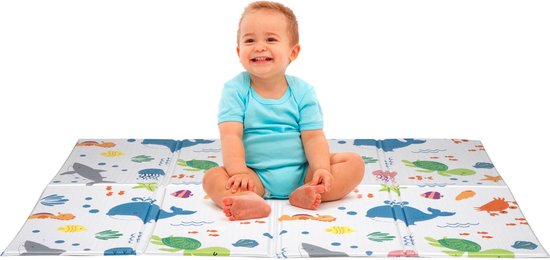 Let's Play Speelmat – Baby Speelmat voor Babybescherming – 1 Stuk – Comfortabele en Veilige Speelondergrond