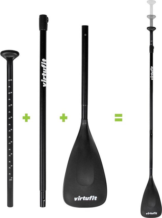 VirtuFit Supboard Ocean 275 - Turquoise - Stand Up Paddle Board - Supboard Opblaasbaar - Voor beginners en gevorderden - Verstelbare peddel - Max. 180 kg - Met accessoires en draagtas