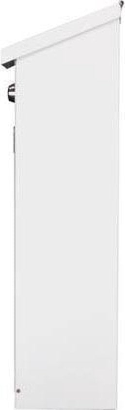 Perel Brievenbus Rio, wand- en paalmontage, met naamplaatje, incl. 2 sleutels, afmetingen (H x B x D) 39.5 x 27 x 10 cm, wit
