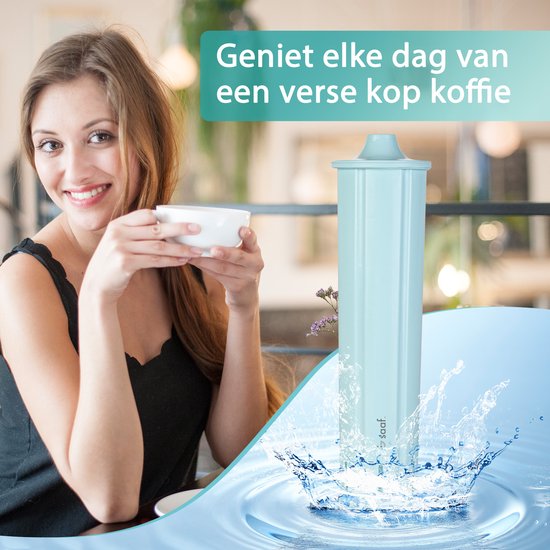 Saaf Filter geschikt voor Jura - 3 stuks - Claris Blue - 71311 - 67007 - Impressa Micro Giga C F J Z - Kalk- en Waterfilter