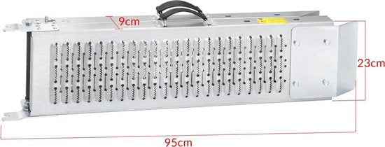 Monzana Oprijplaat Brug – 2 Stuks Opvouwbaar tot 400Kg – Zilver