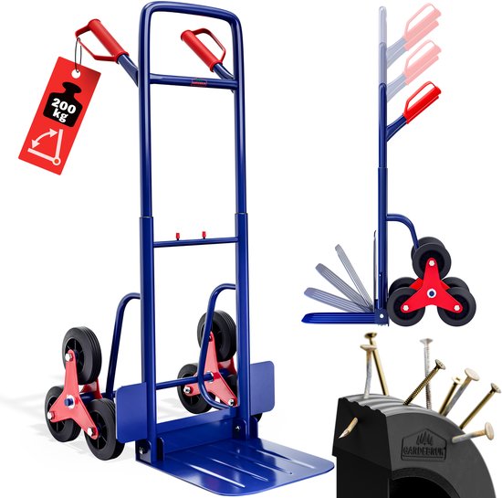 EazyLife Transportsysteem - Trappensteekwagen - Traploper - Tot 200kg