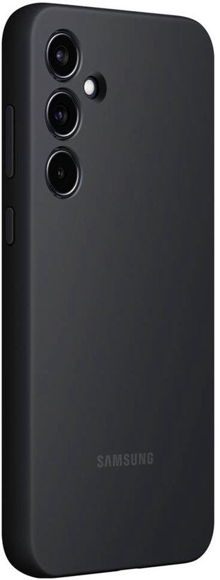 Samsung – Silicone Case Galaxy A55 5G – Voorzien Van Matte Finish En Slank Ontwerp En Zijdezachte Grip – Voor Samsung Galaxy A55 5G – Zwart Siliconen