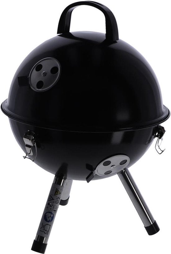 Van der Meulen Kogelbarbecue - Zwarte BBQ van 32 cm