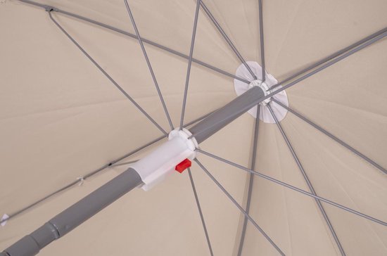 Bo-Camp - Parasol - Met knikarm - Ø 165 cm - Sand