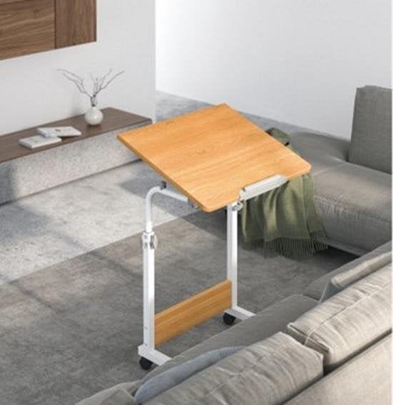 Laptoptafel verrijdbaar bureau - lessenaar - hoogte verstelbaar 68 - 96 cm