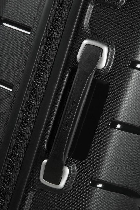 Samsonite Reiskoffer - Flux Spinner 55/20 Uitbreidbaar (Handbagage) Zwart