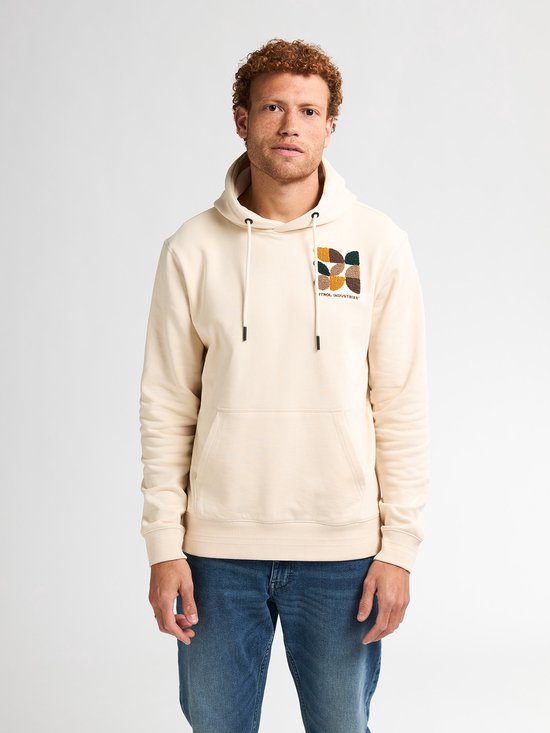 Petrol Industries - Heren Backprint Hoodie Sparta - Geel - Maat XL