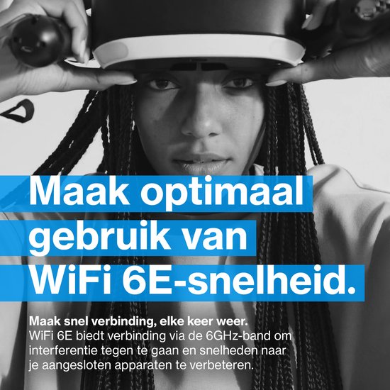 Linksys MX6202 Velop Pro - Mesh WiFi - WiFi Versterker - WiFi 6E - 5400 Mbps - 2-Pack - Wit