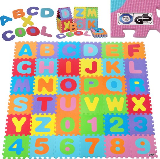 Speelmat 86 delig Puzzelmat