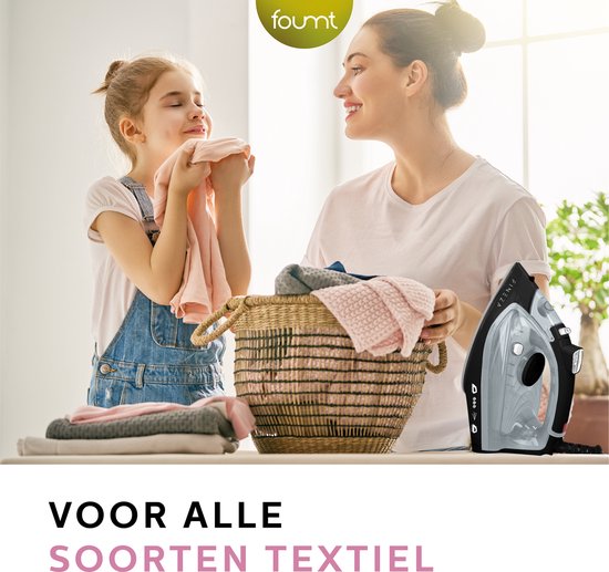 Fineza Stoomstrijkijzer met Stoomgenerator - Strijkijzer - 2300W - Zwart