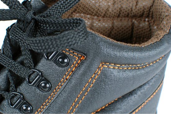 4WORK 4W12 Zwart Hoge Werkschoenen S3