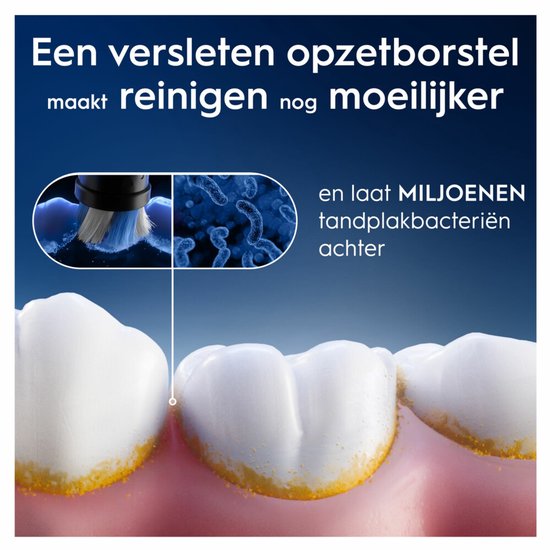Oral-B Opzetborstels iO Ultimate Clean Zwart - 6 stuks