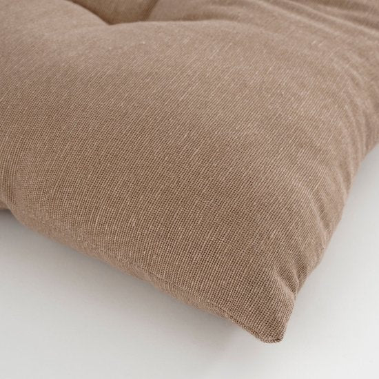 In The Mood Collection Paddy Stoelkussen - L46 x B46 cm - Katoen - Beige