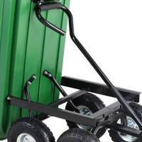 Gardebruk Tuinkar - met Kiepfunctie 103,5x51x92,5cm - Groen