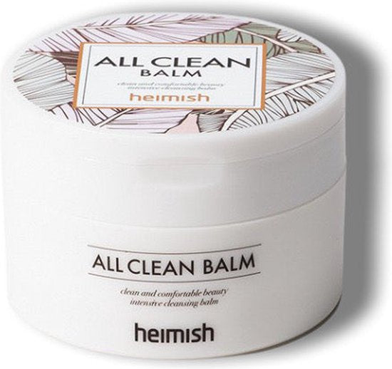 Heimish |All Clean Cleansing Balm |Make-up en SPF remover| Dubbele Reiniging |120 ml
