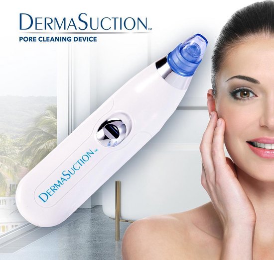 Derma Suction Dieptereiniging van de Huid en Poriën, Mee Eters Verwijderen, Mee Eter Verwijderaar, Gezichstreiniger, Elektrisch, Porienreiniger