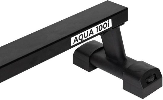 VirtuFit AQUA100i Roeitrainer met Waterweerstand – Enkele Rail – Incl. Display, Tablethouder en Transportwielen – Kinomap & Fitshow – Max. 120 kg en 200 cm – Roeiapparaat – Roeimachine
