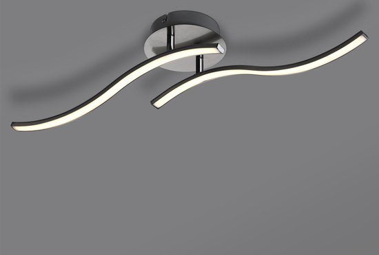 Monzana LED Plafondlamp Ny Bolge - Lamp - Verlichting, 2 Flexibele Armen